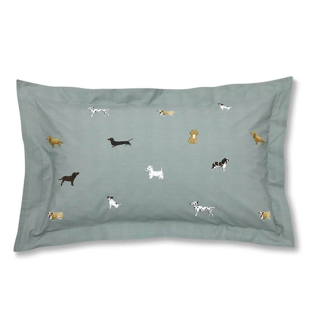 Sophie Allport Fetch Pair of Oxford Pillowcases